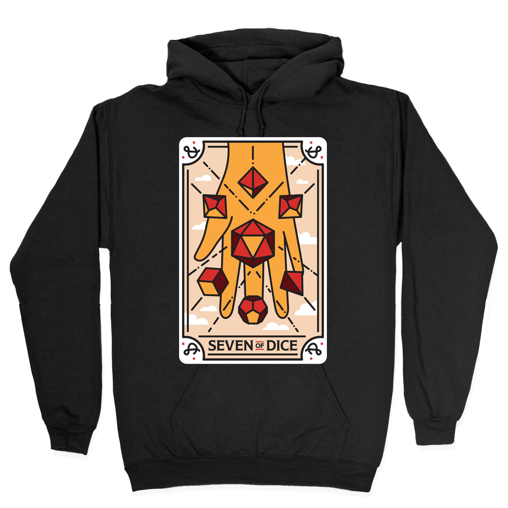 Seven of Dice - D&D Tarot Hoodie