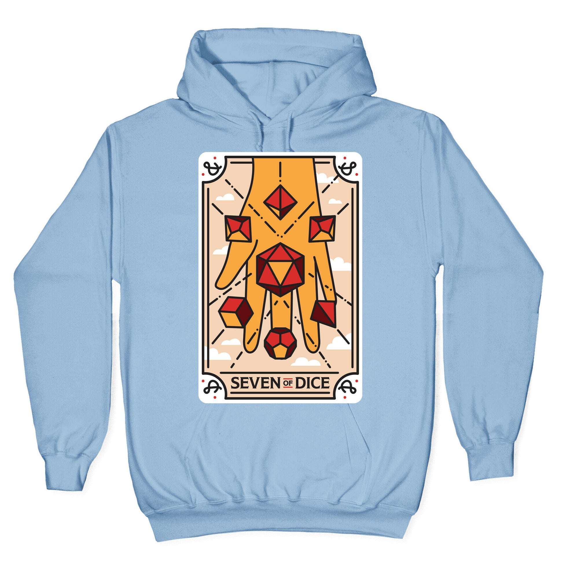 Seven of Dice - D&D Tarot Hoodie