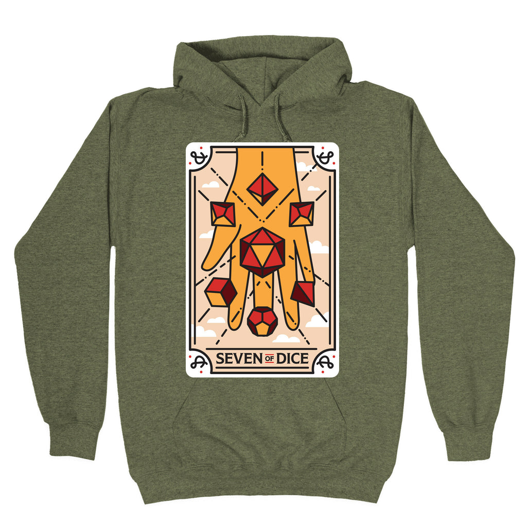 Seven of Dice - D&D Tarot Hoodie