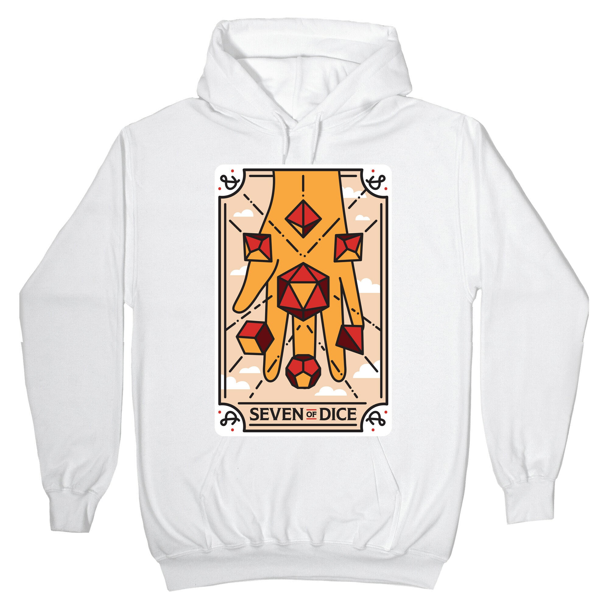 Seven of Dice - D&D Tarot Hoodie