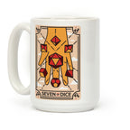 Seven of Dice - D&D Tarot Coffee Mug