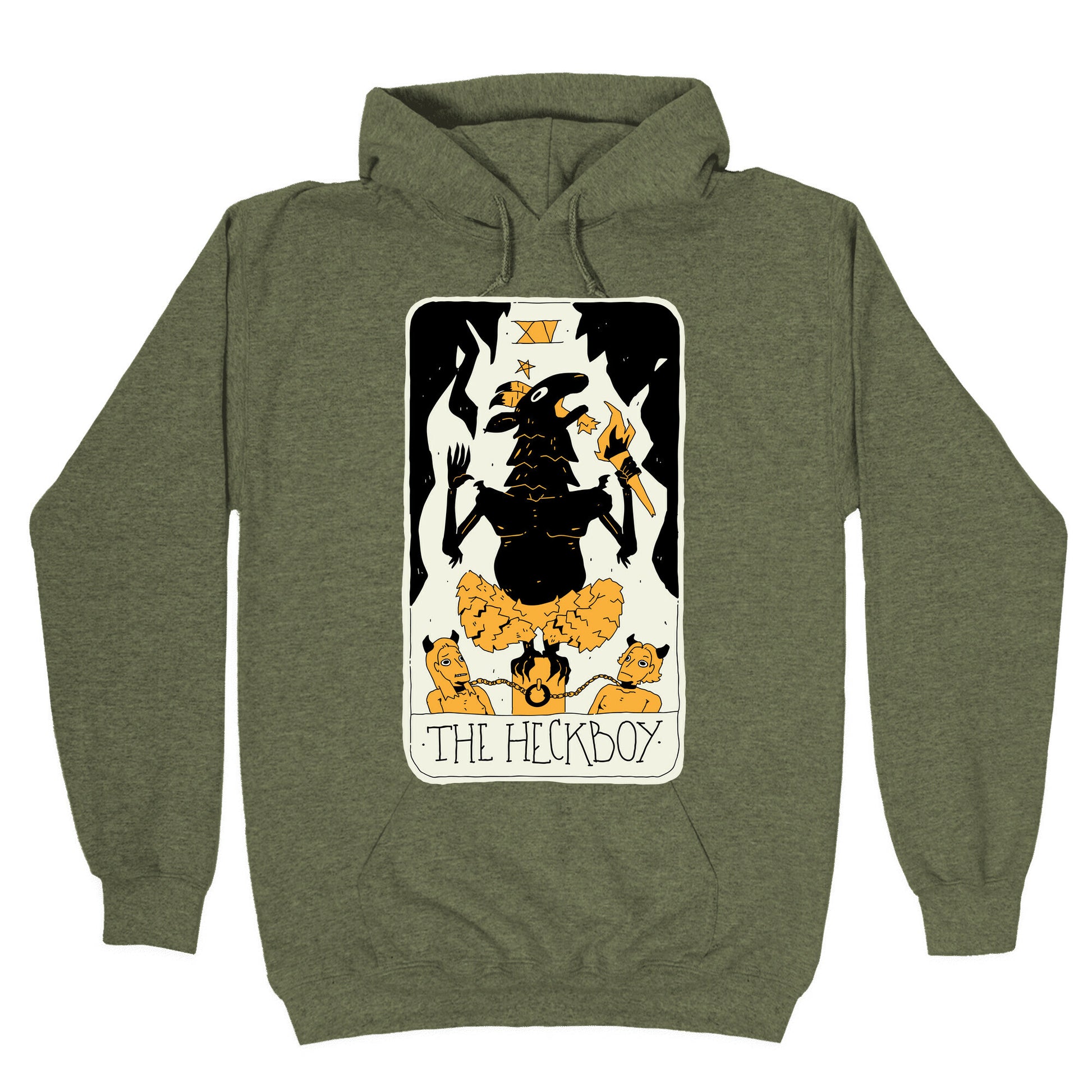 The Heckboy Tarot Card Hoodie