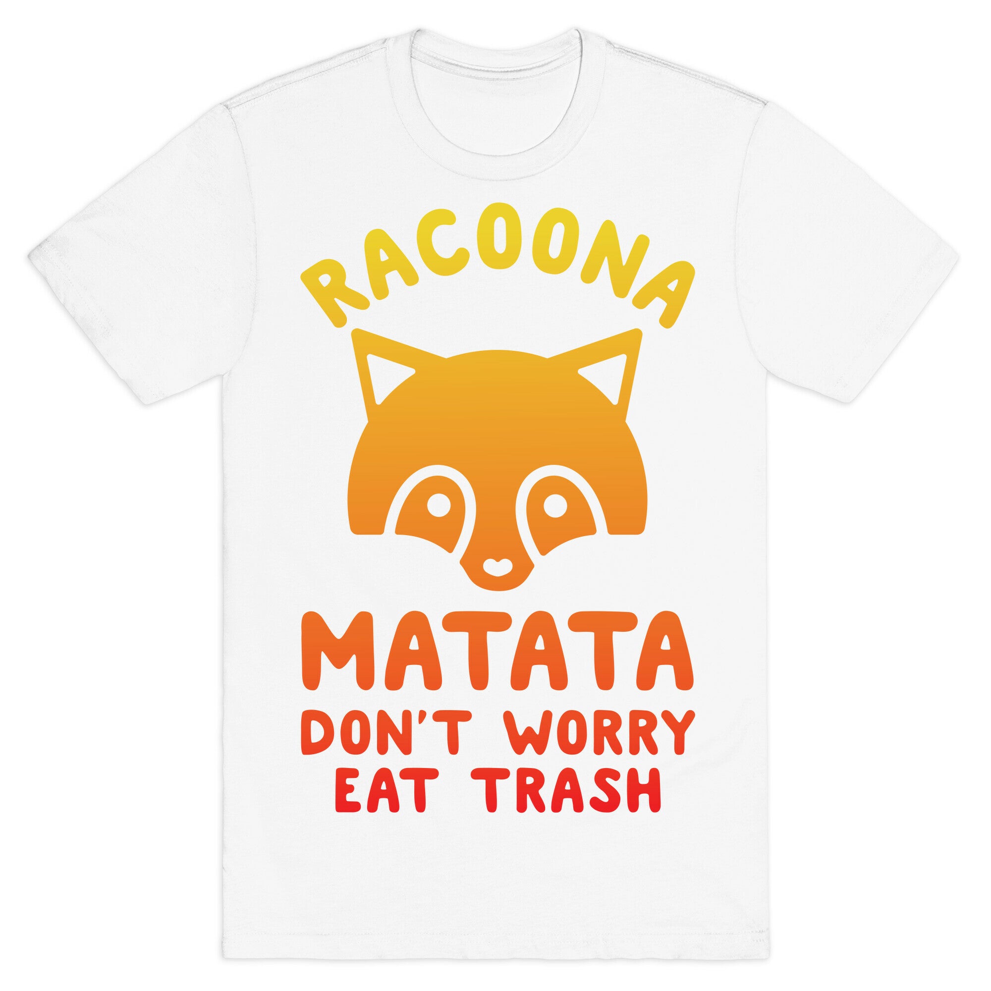 Raccoona Matata Ombre T-Shirt