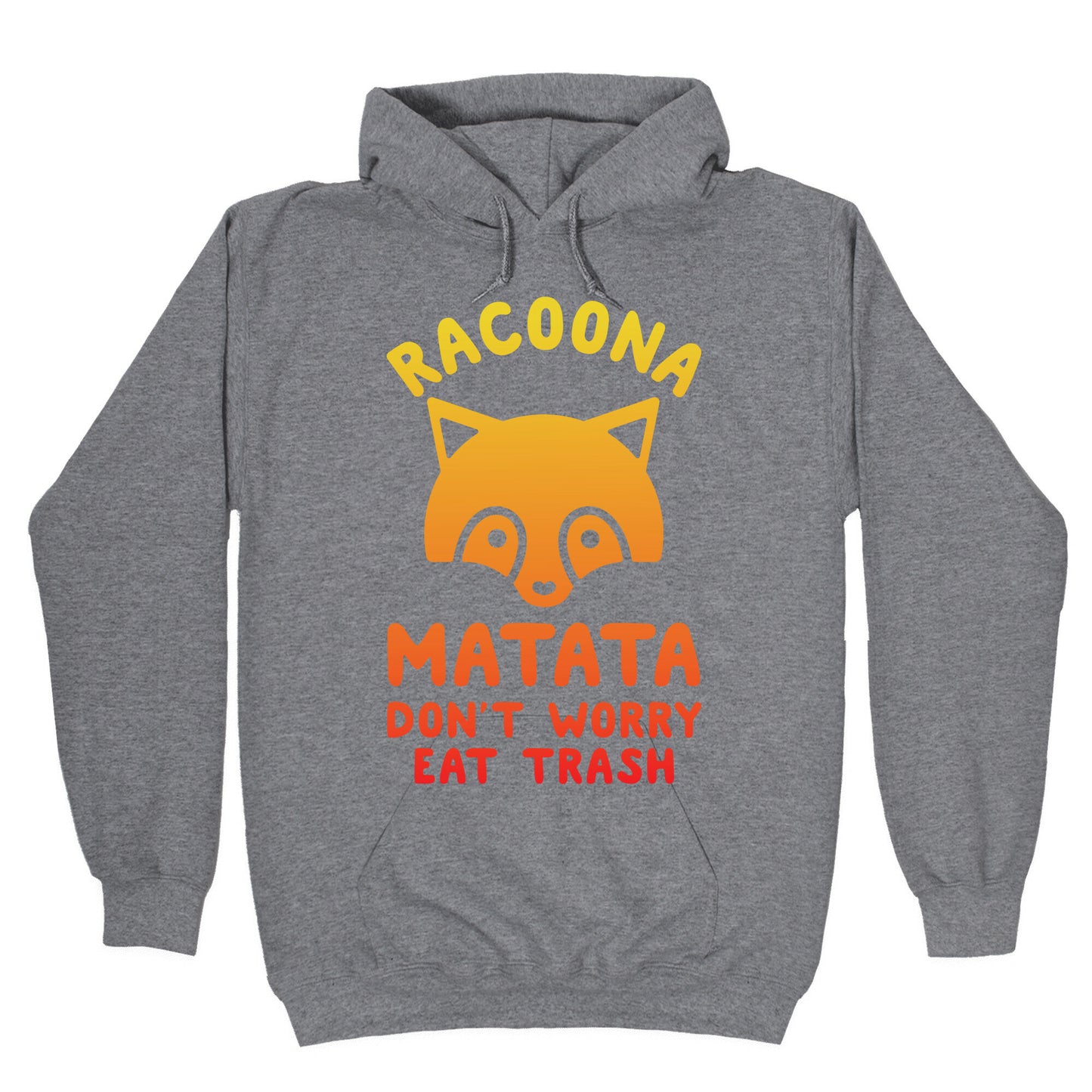 Raccoona Matata Ombre Hoodie
