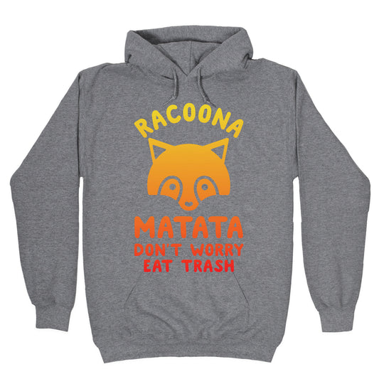 Raccoona Matata Ombre Hoodie