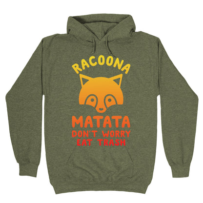 Raccoona Matata Ombre Hoodie