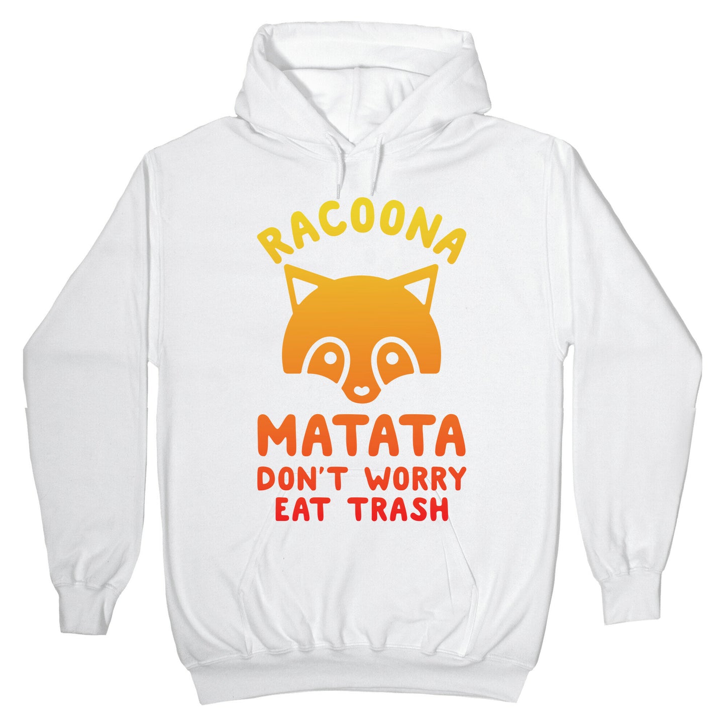 Raccoona Matata Ombre Hoodie