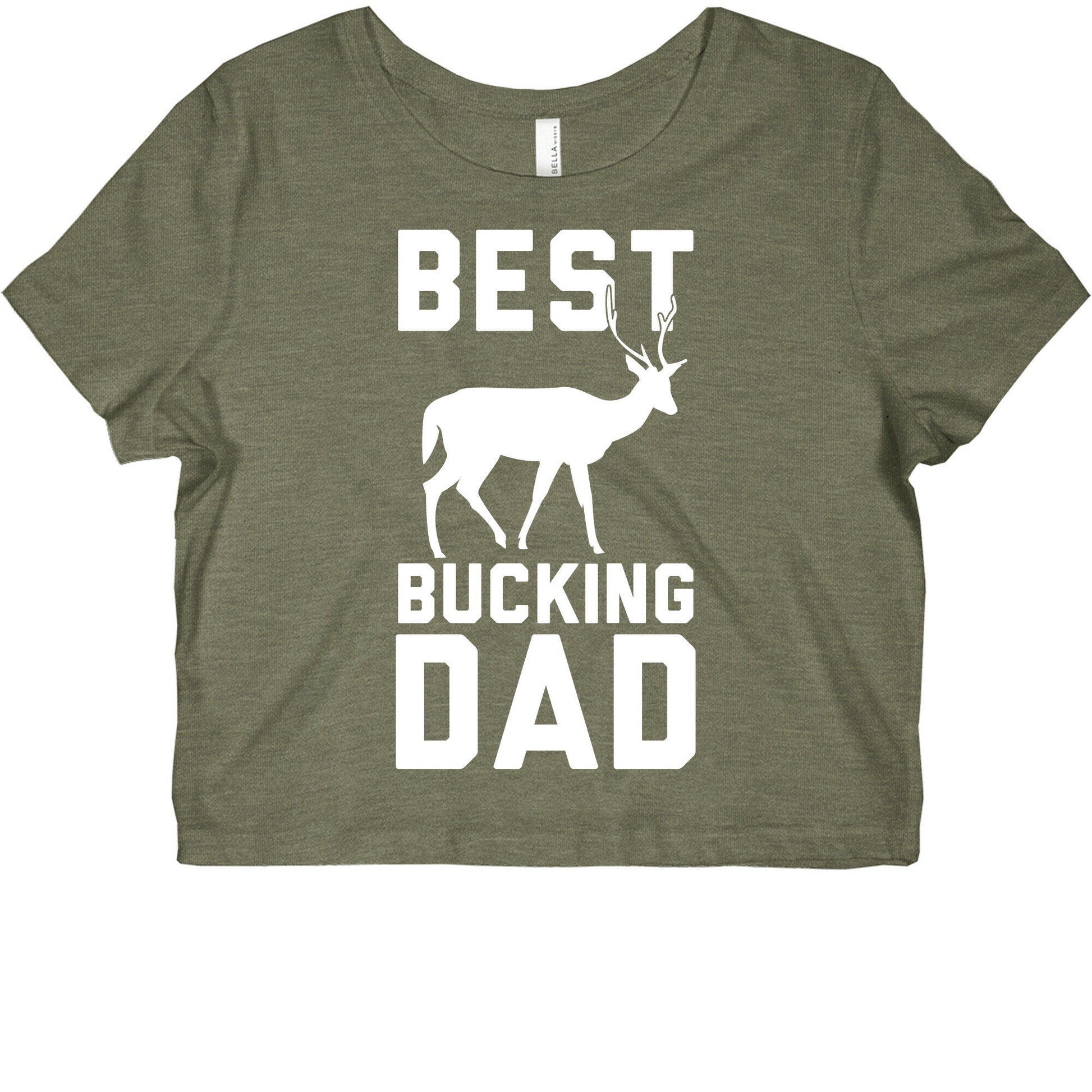 Best Bucking Dad Graphic Baby Tee