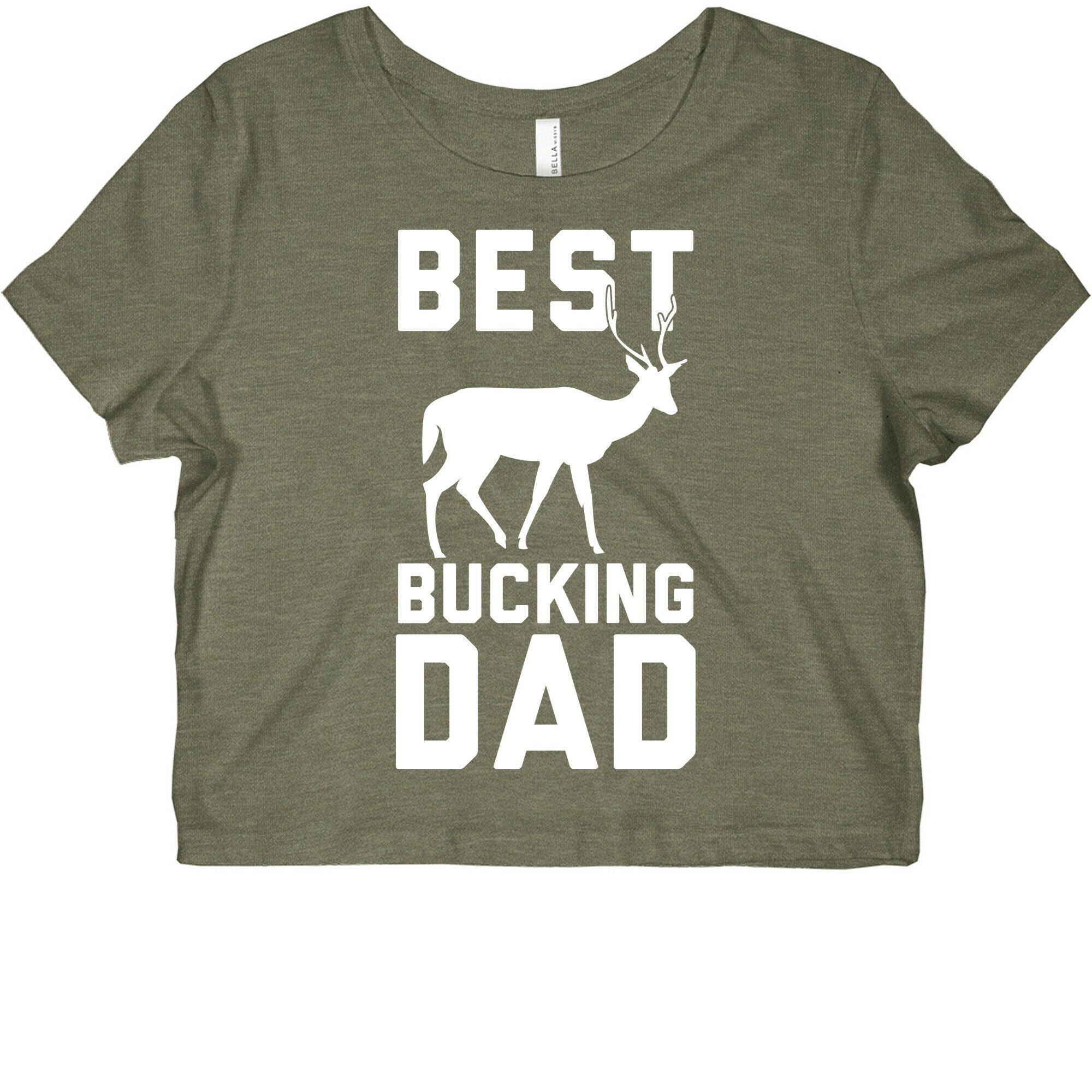 Best Bucking Dad Graphic Baby Tee
