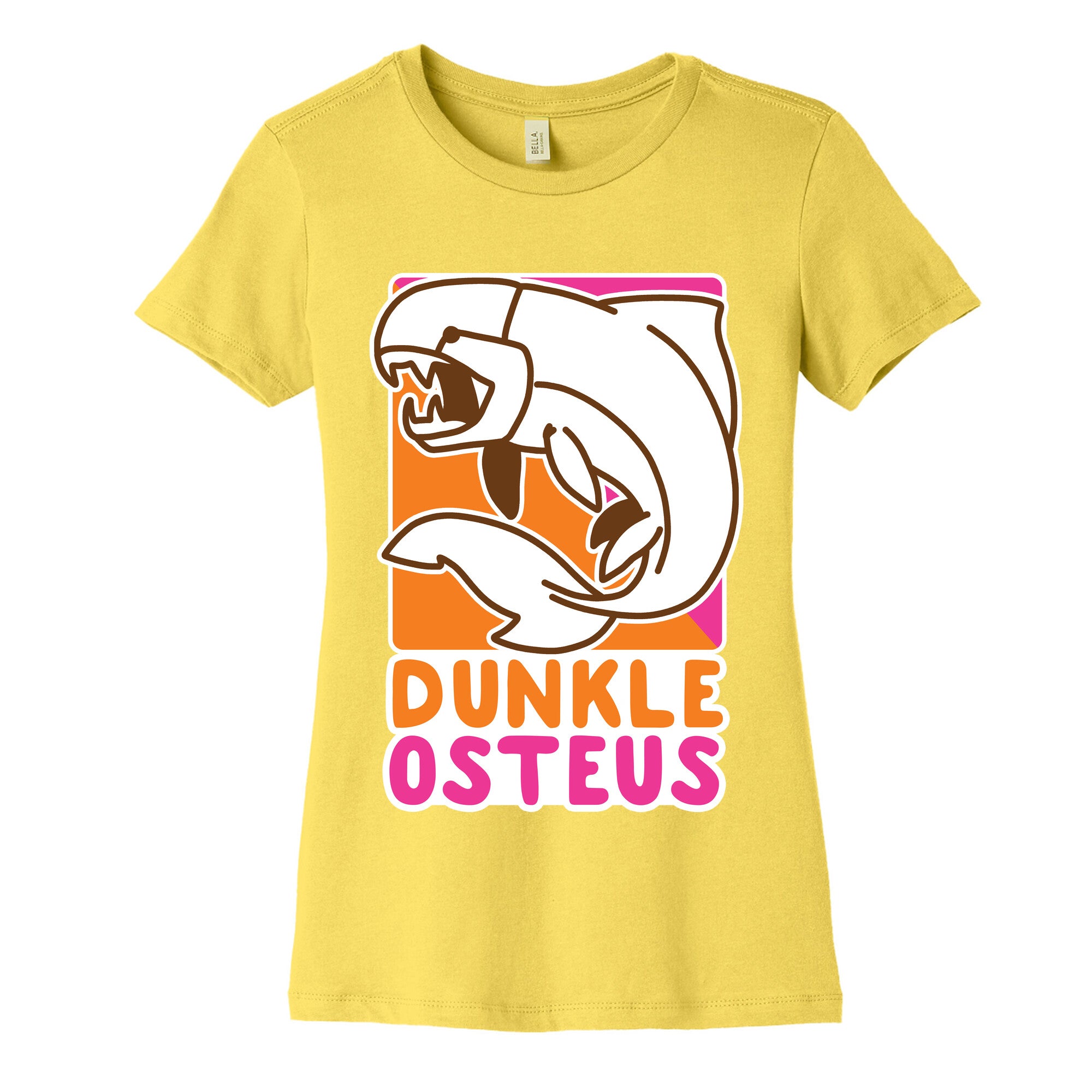 Dunkin' Dunkleosteus  Women's Cotton Tee