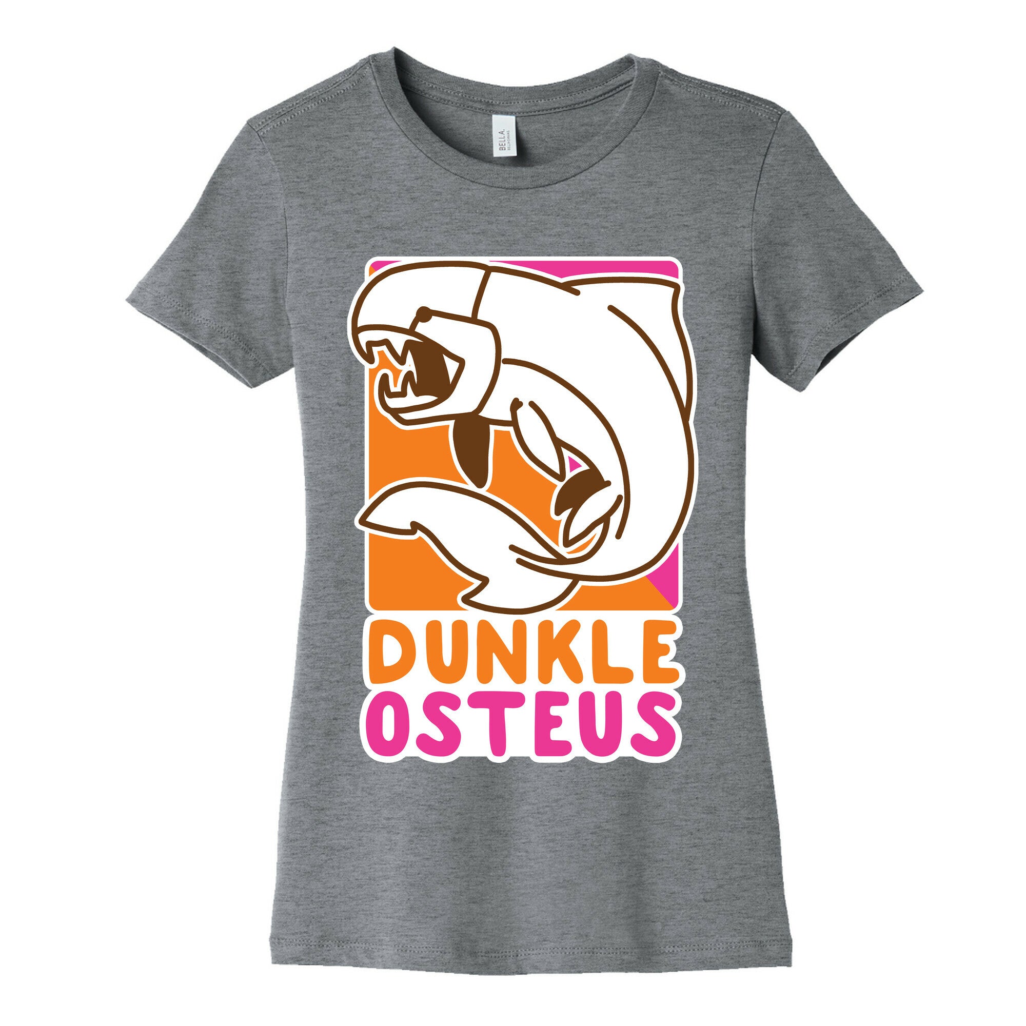 Dunkin' Dunkleosteus  Women's Cotton Tee