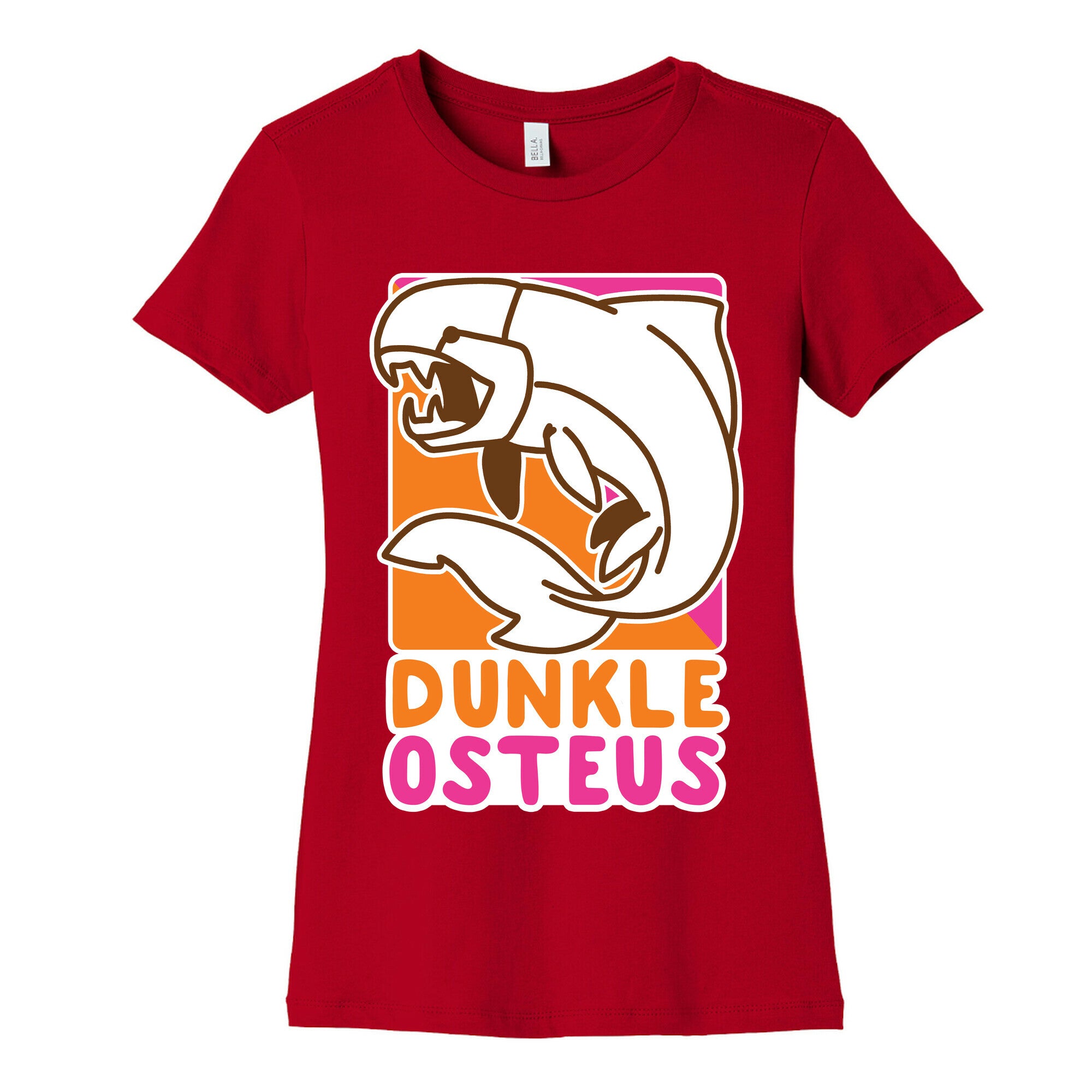 Dunkin' Dunkleosteus  Women's Cotton Tee