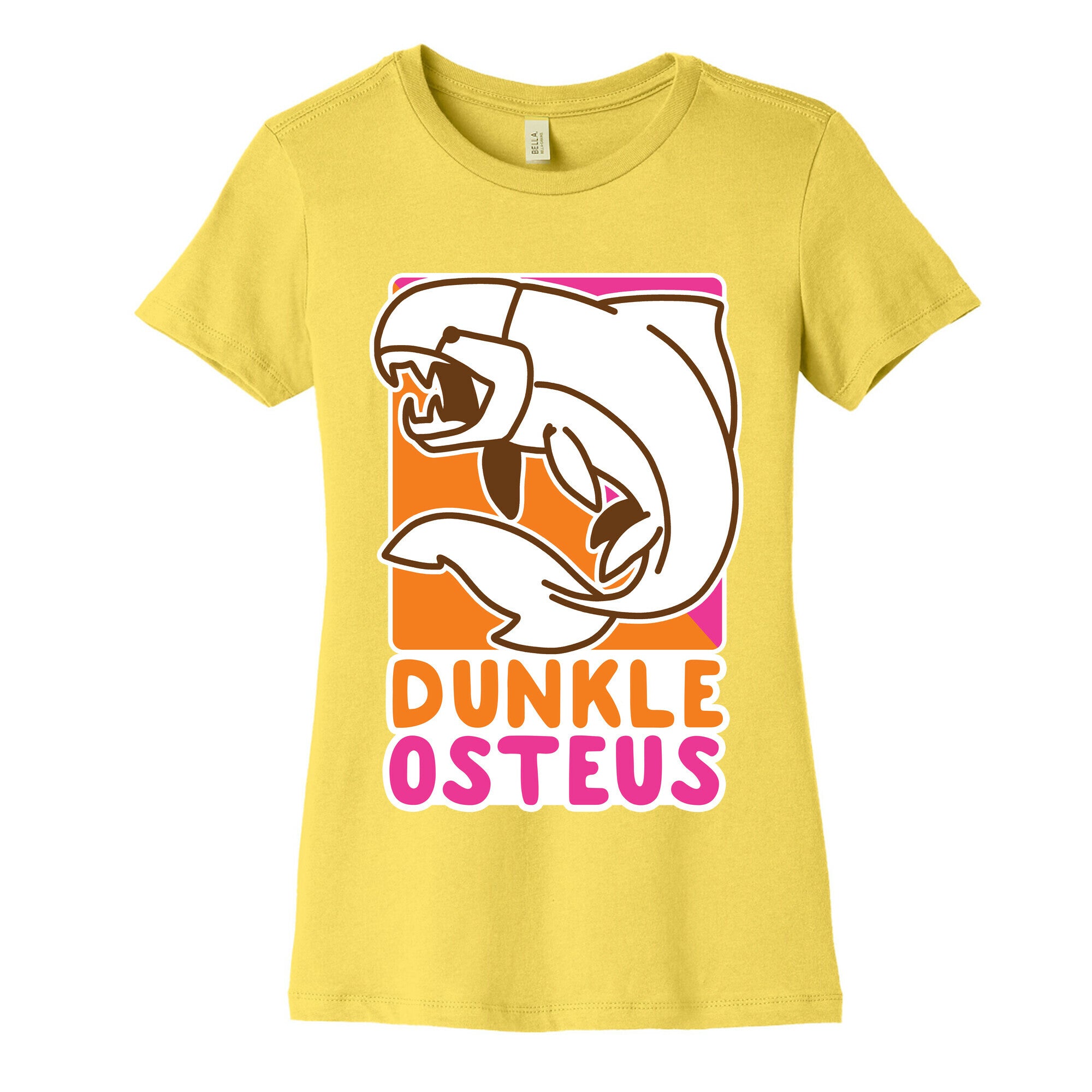 Dunkin' Dunkleosteus  Women's Cotton Tee