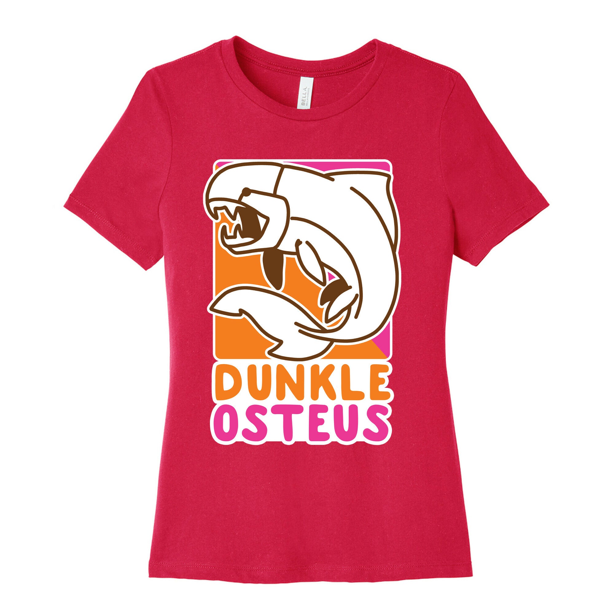Dunkin' Dunkleosteus  Women's Cotton Tee