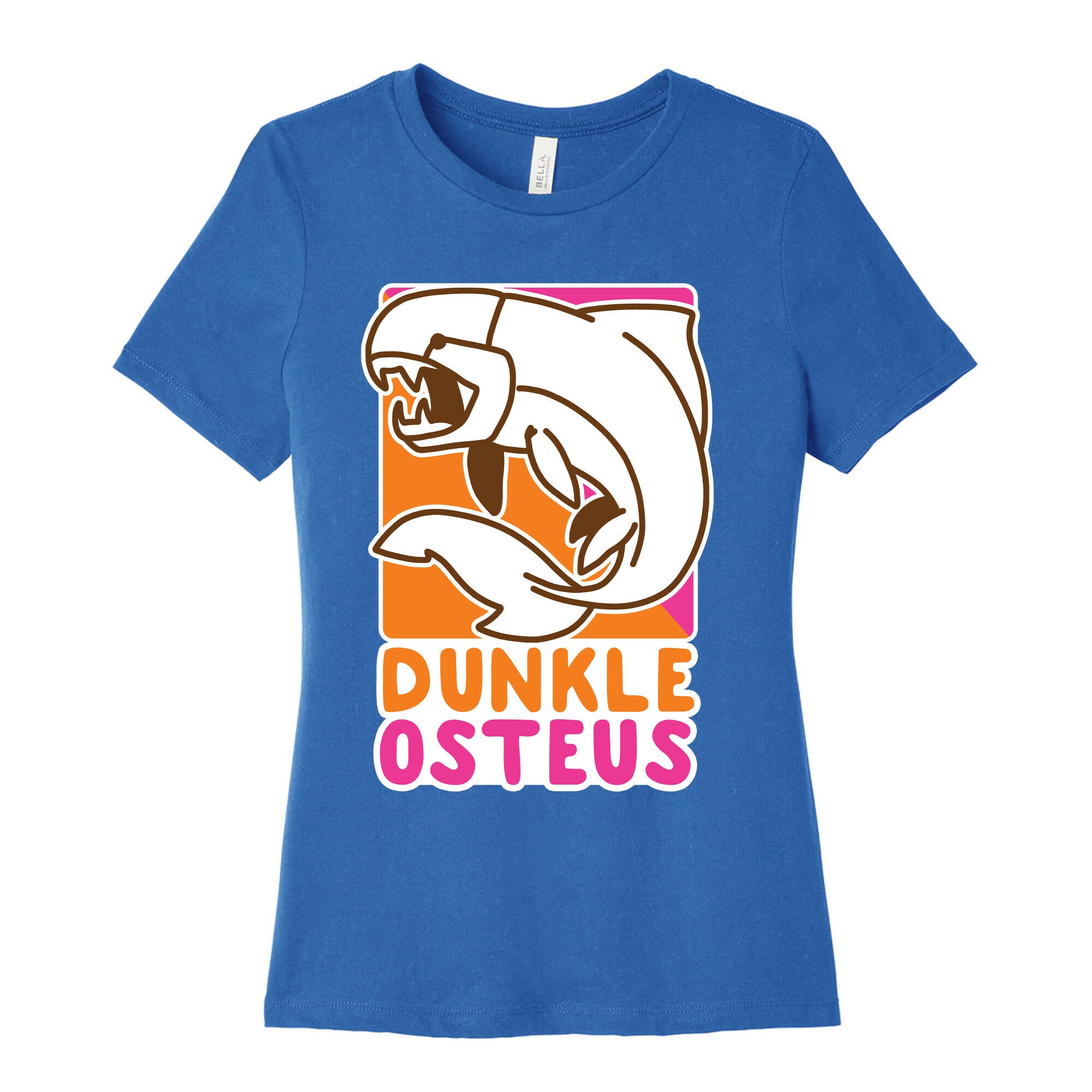 Dunkin' Dunkleosteus  Women's Cotton Tee