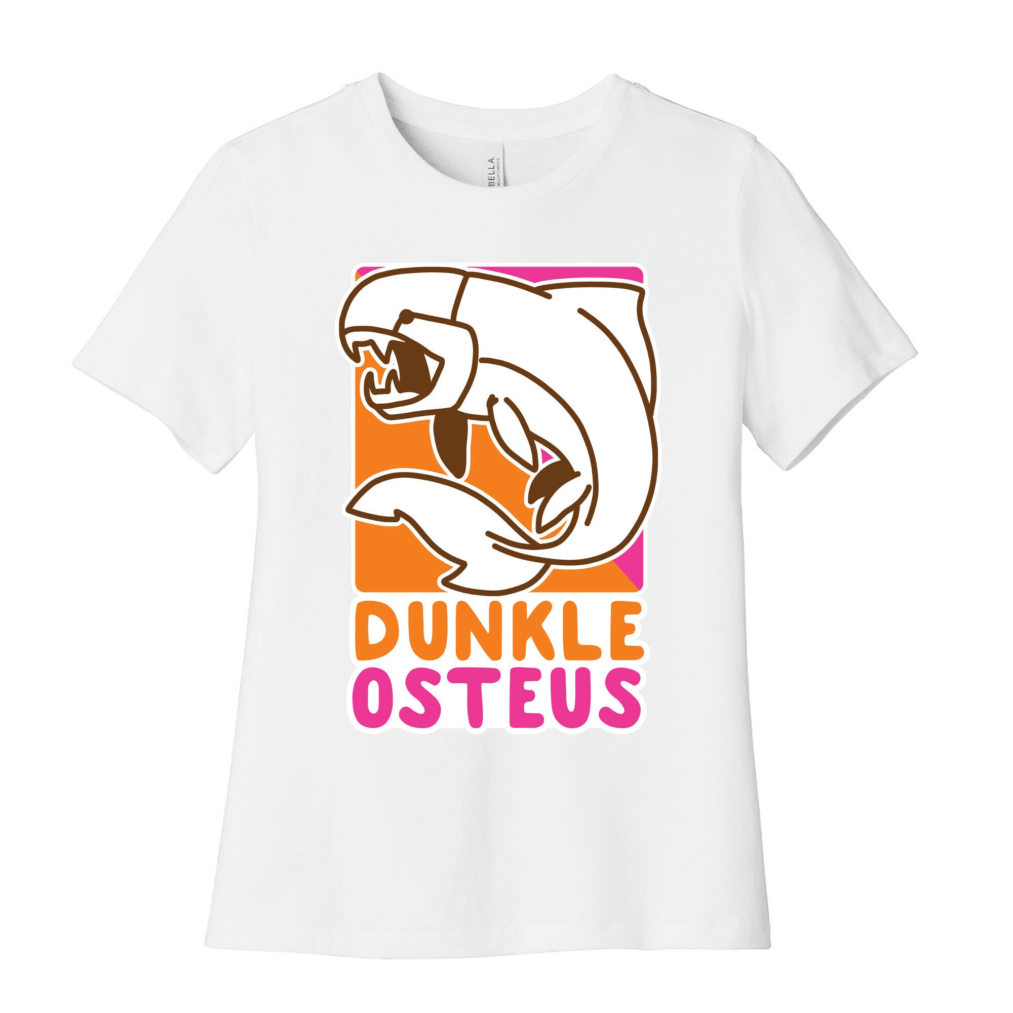 Dunkin' Dunkleosteus  Women's Cotton Tee