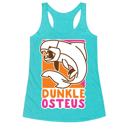 Dunkin' Dunkleosteus  Racerback Tank