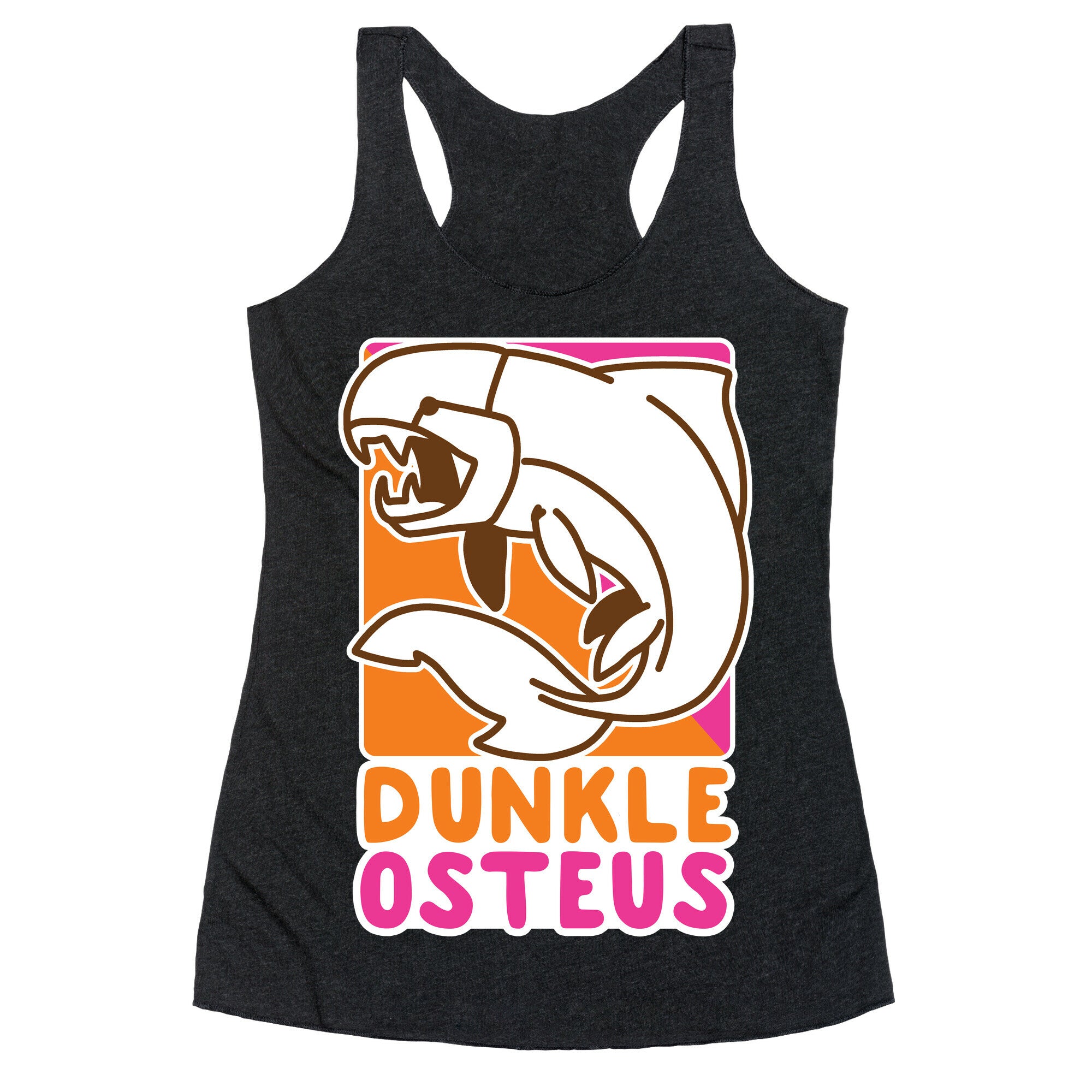 Dunkin' Dunkleosteus  Racerback Tank