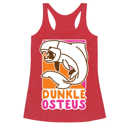 Dunkin' Dunkleosteus  Racerback Tank