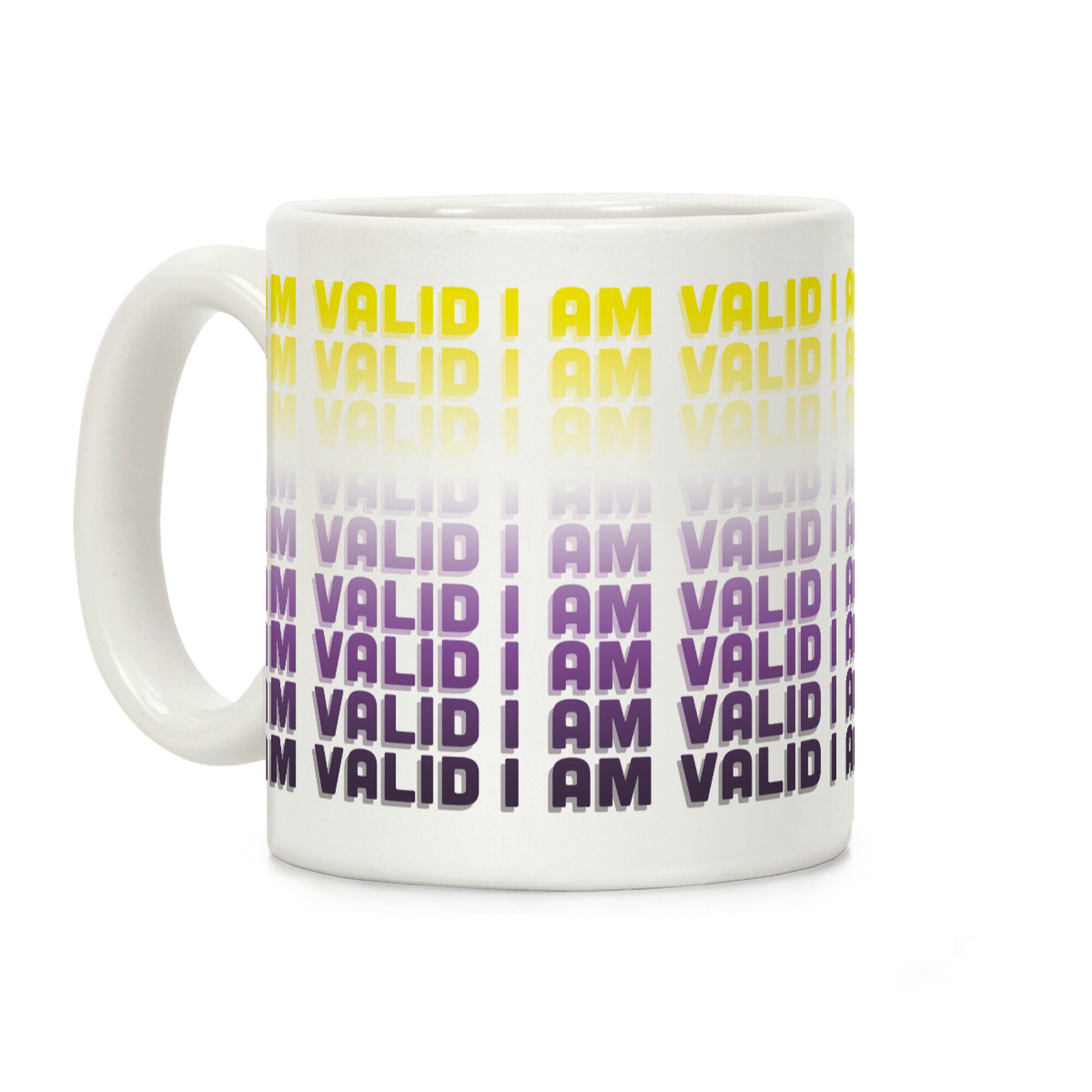 I Am Valid - Non-binary Coffee Mug