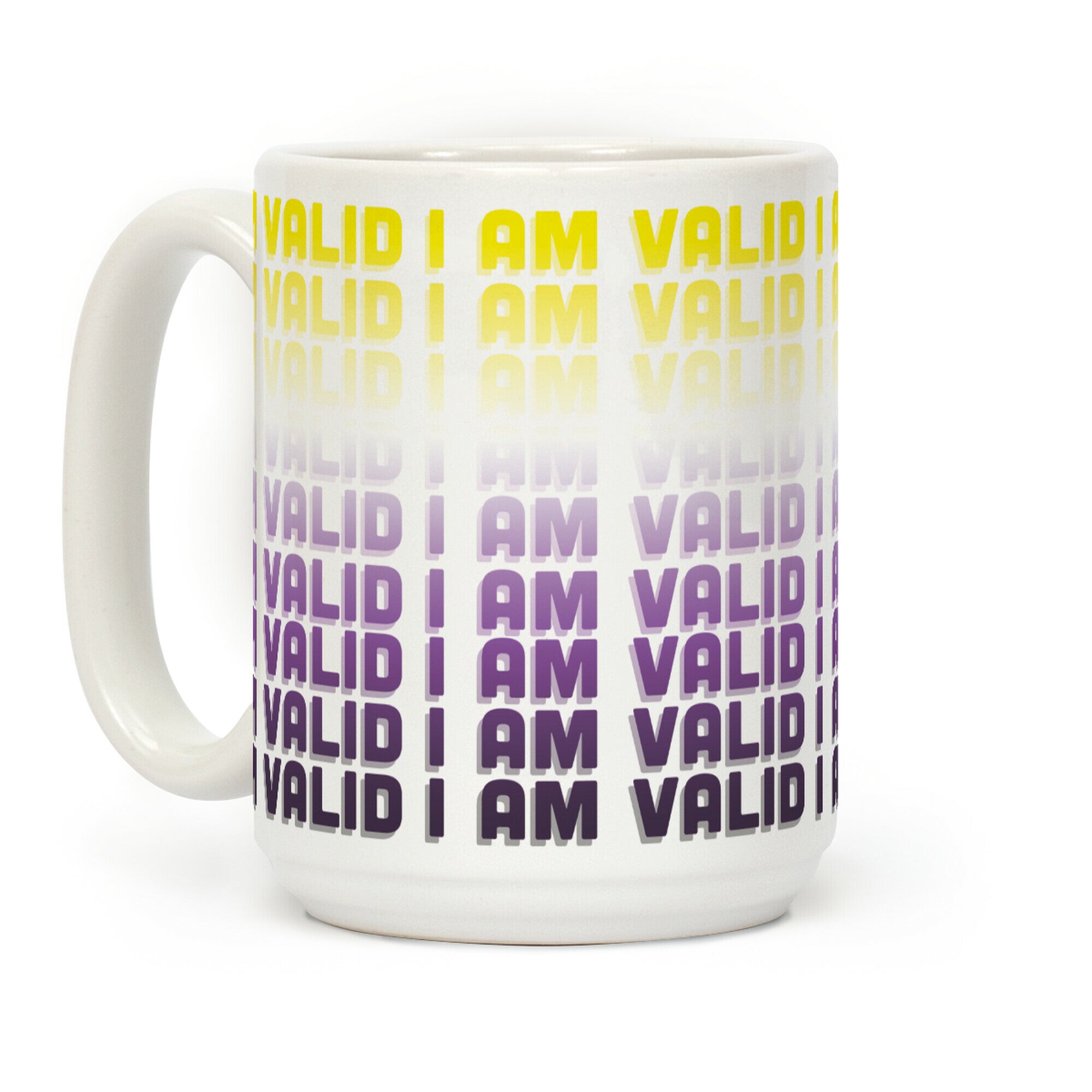 I Am Valid - Non-binary Coffee Mug