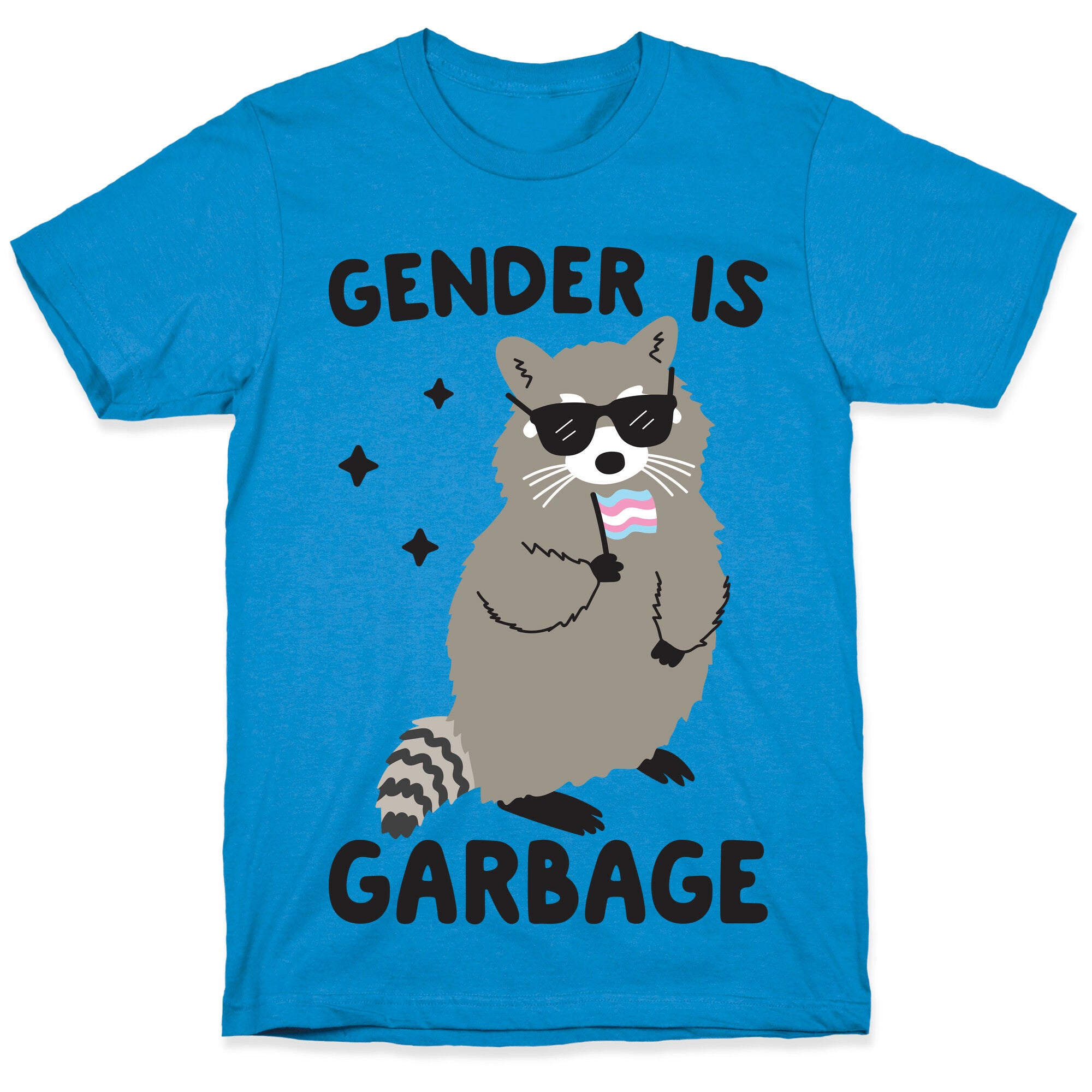 Gender Is Garbage Trans Raccoon T-Shirt