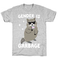 Gender Is Garbage Trans Raccoon T-Shirt