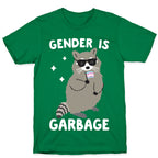 Gender Is Garbage Trans Raccoon T-Shirt