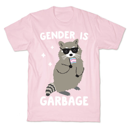 Gender Is Garbage Trans Raccoon T-Shirt