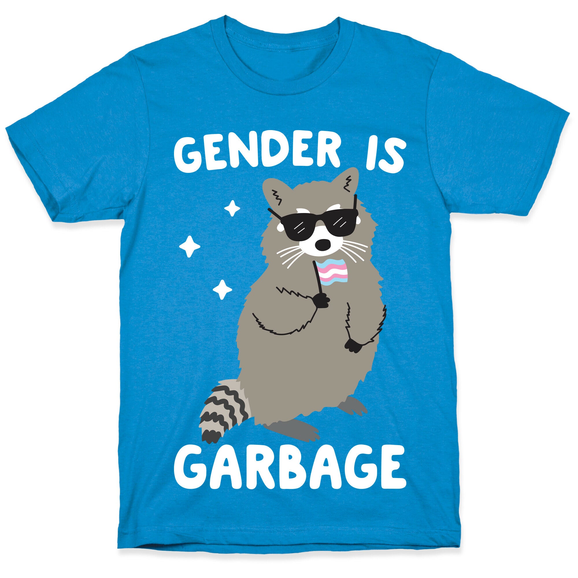 Gender Is Garbage Trans Raccoon T-Shirt
