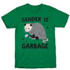 Gender Is Garbage Trans Opossum T-Shirt