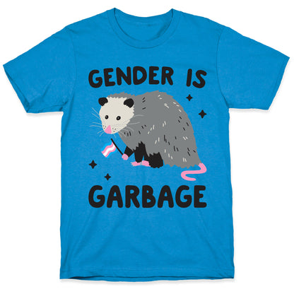Gender Is Garbage Trans Opossum T-Shirt