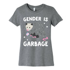 Gender Is Garbage Trans Opossum Women's Cotton Tee