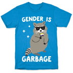 Gender Is Garbage Non-binary Raccoon T-Shirt