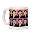 Alexandria Ocasio-Cortez Pop Art Parody Coffee Mug