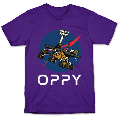 Oppy Nasa Parody Logo T-Shirt
