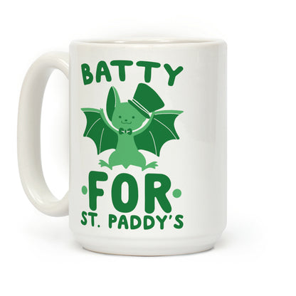 Batty for St. Paddy's Coffee Mug