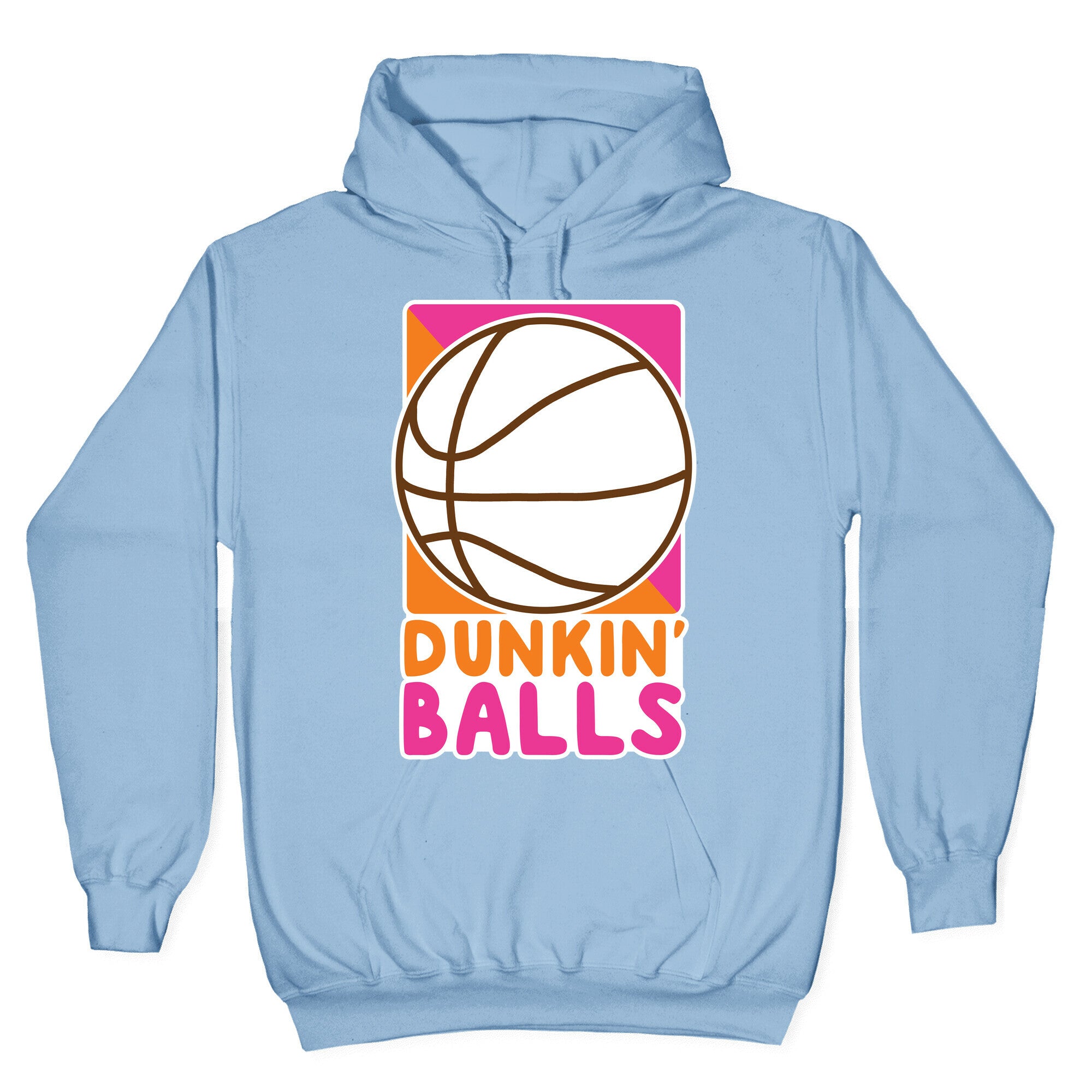 Dunkin' Balls - Basketball Hoodie