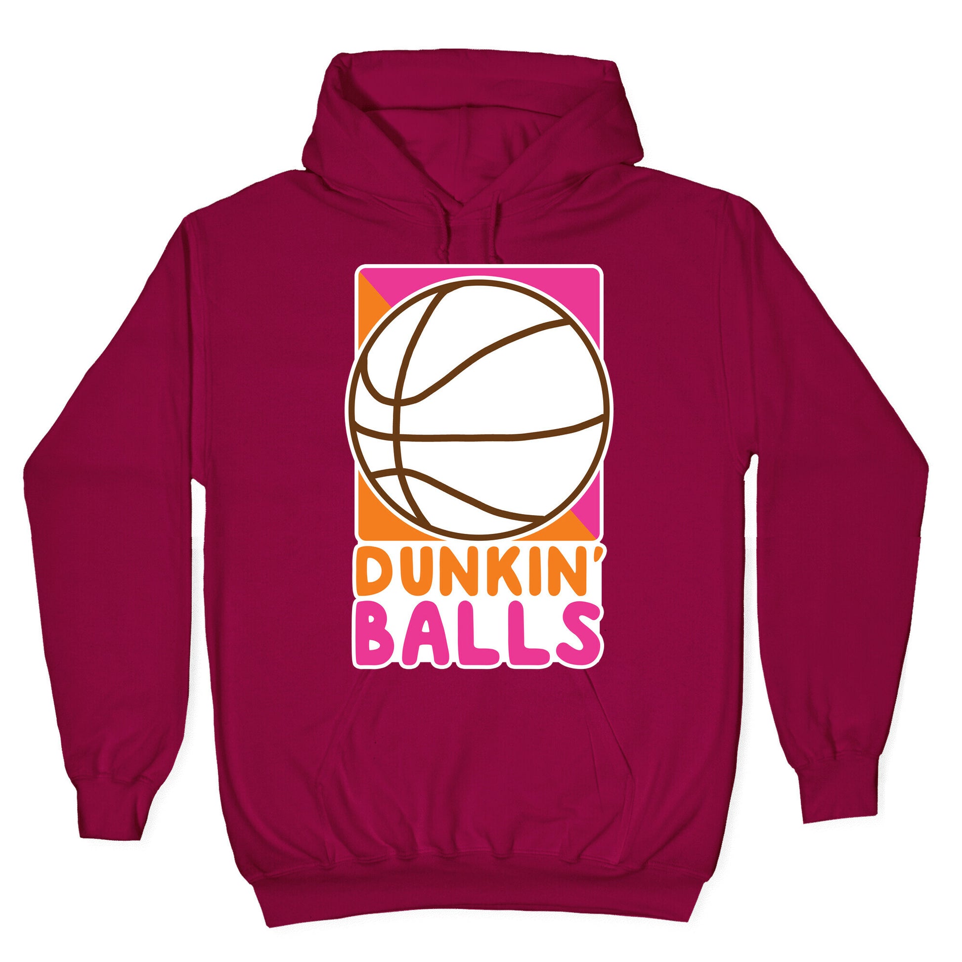 Dunkin' Balls - Basketball Hoodie