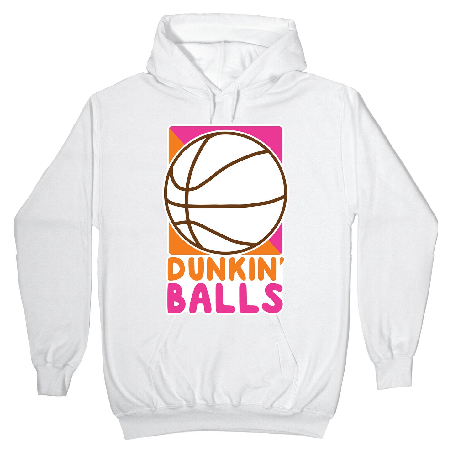 Dunkin' Balls - Basketball Hoodie