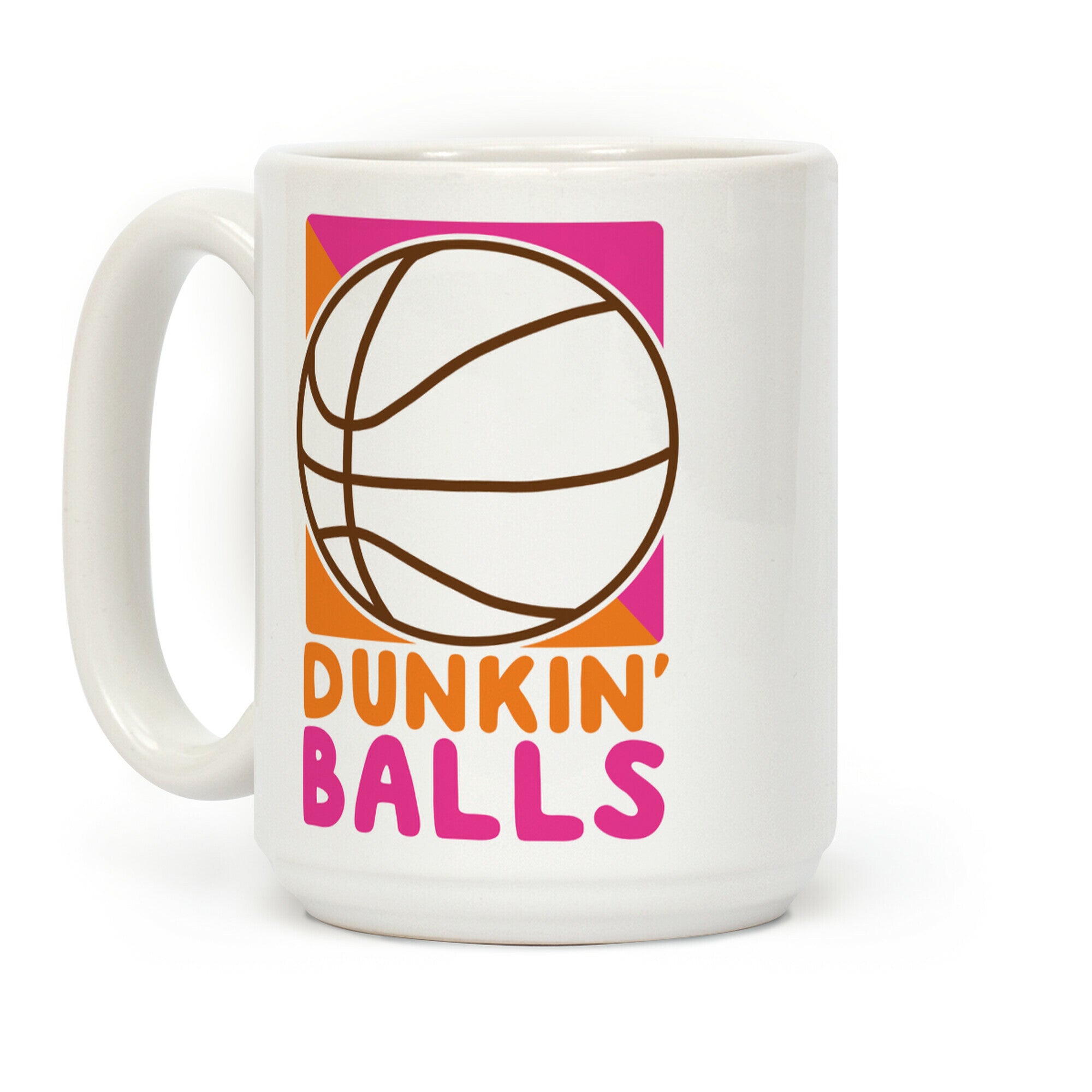 Dunkin' Balls - Basketball Coffee Mug