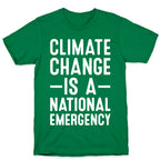 Climate Change is a National Emergency T-Shirt