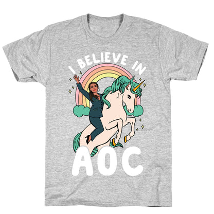 I Believe in AOC (Alexandria Ocasio-Cortez)  T-Shirt