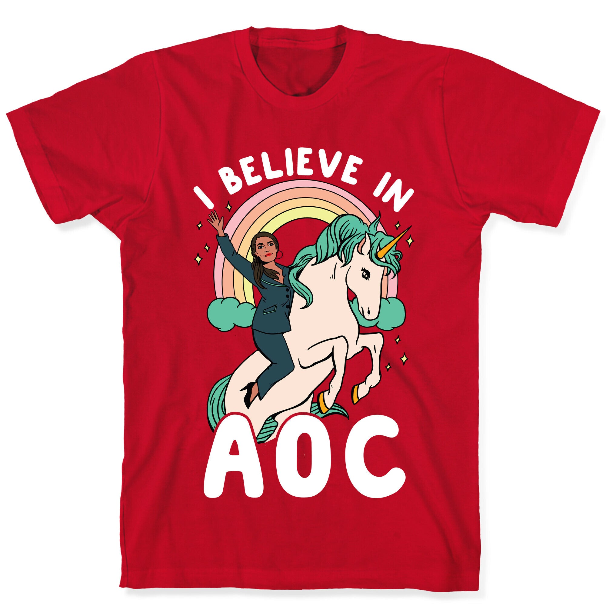 I Believe in AOC (Alexandria Ocasio-Cortez)  T-Shirt