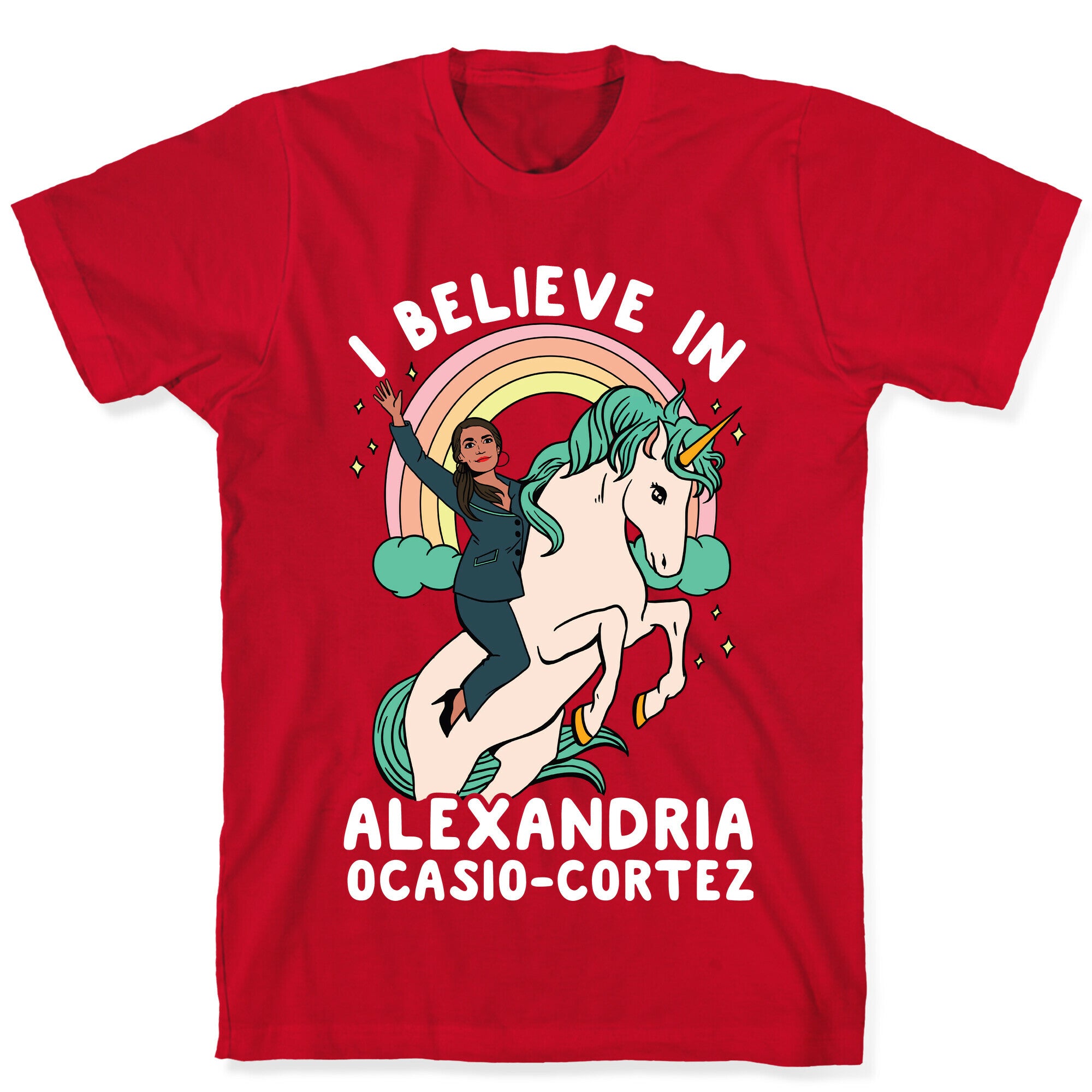 I Believe in Alexandria Ocasio-Cortez  T-Shirt