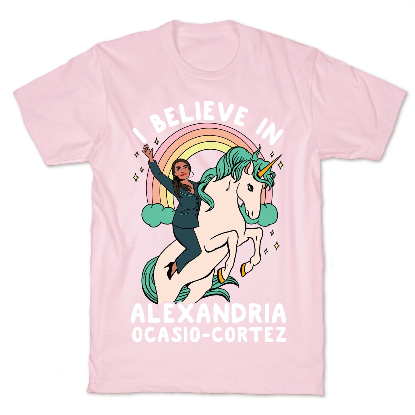 I Believe in Alexandria Ocasio-Cortez  T-Shirt