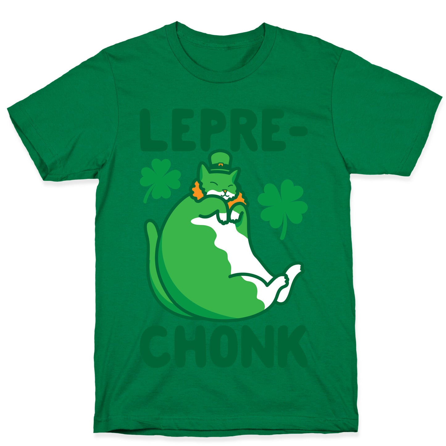 LepreCHONK Cat T-Shirt
