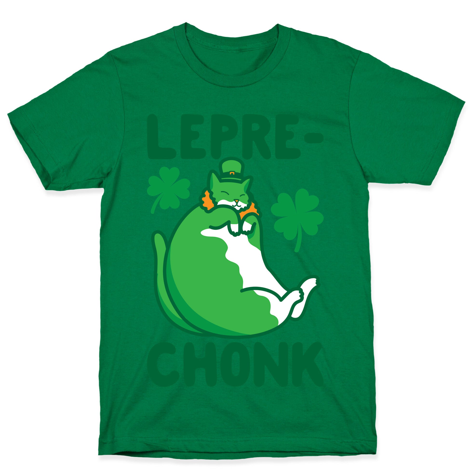 LepreCHONK Cat T-Shirt