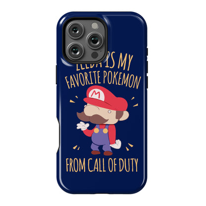 Zelda Is My Favorite Pokemon Phone Case