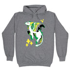Aromantic Pride Dragon Hoodie
